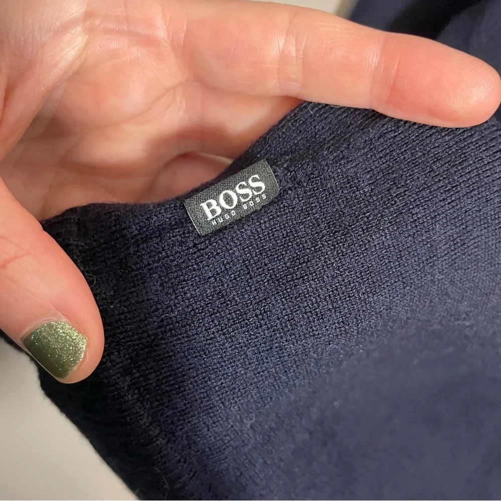 Hugo Boss Extra Fine Merino Wool Rollneck Sweater